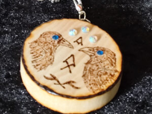 Amulett Hugin & Munin